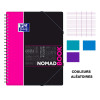 Cahier - A4 (21x29,7cm) - Grands carreaux - 160 pages - couverture en polypro - à spirale - Oxford - NomadBook | Surdiscount