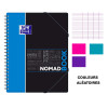 Cahier - A4 (21x29,7cm) - Grands carreaux - 160 pages - couverture en polypro - à spirale - Oxford - NomadBook
