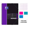 Cahier - A4 (21x29,7cm) - Grands carreaux - 160 pages - couverture en polypro - à spirale - Oxford - NomadBook