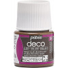 photo-Peinture acrylique - Marron chocolat - Brillant - Pébéo - Déco - 45ml
