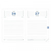 Agenda - 2026/2027 - Noir - Septembre à septembre - 1page par jour - Quo Vadis Eurotextagenda
