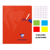 Cahier d'écriture - 17x22(cm) - Grands carreaux - 32 pages - couverture en polypro - sans spirale - Clairefontaine - Mimesys