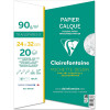 Papier Calque A4 + 24 x32 cm 20 feuilles 90g Clairefontaine