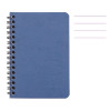 photo-Carnet - A5 - 14,8x21cm - Lignes - 100 pages - Couverture bleu - Spirale