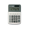Calculatrice de bureau - 8 chiffres - Blanc et gris - Piles et solaire - Milan