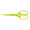 photo-Ciseaux - Bureau - Scolaire - 17 cm - Jaune fluo - Milan