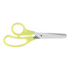 Ciseaux - Scolaire - 13,4 cm - Poignées ergonomiques - Jaune - Milan
