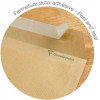 50 enveloppes - Kraft brun - C5 162x229mm - Auto-adhésive - Clairefontaine