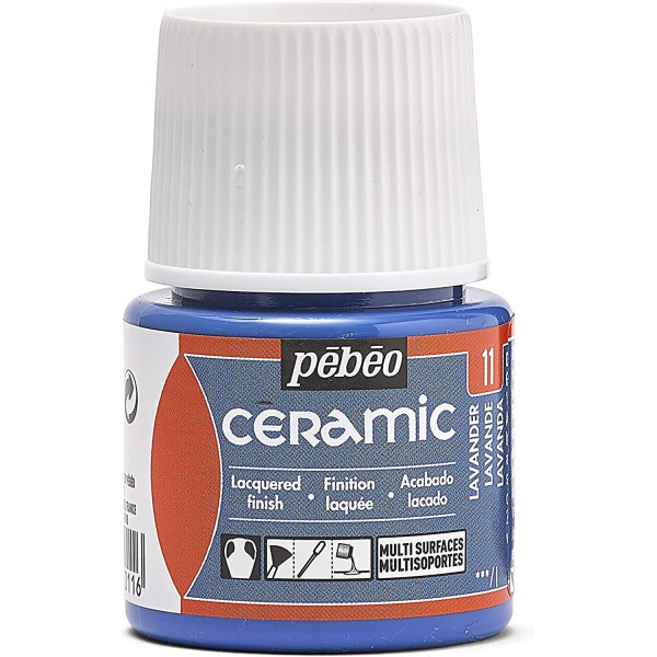 Coffret - Peinture pour céramique - Pébéo - Ceramic - 6x20ml - Assortiment