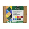 Coffret - peinture pour verre - Pébéo - Vitrail - 10x15ml - Assortiment | Surdiscount