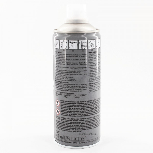 Bombe de peinture pour carrosserie - apprêt gris