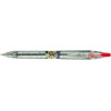 photo-Stylo bille - Rétractable - Rouge - Plastique recyclé - B2P Ecoball - Begreen - Pilot