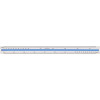Règle triangulaire - Kutch - Echelles de réduction 1:500 1:1000 1:1250 1:1500 1:2000 1:2500 - Maped