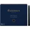 photo-8 cartouches d'encre - Noir intense - Long - Stylo plume - Waterman