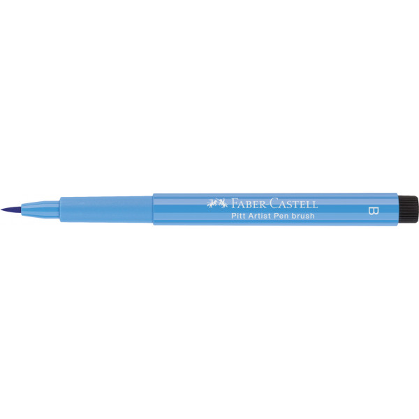 photo-Feutre à dessin - Pointe pinceau - Bleu de Smalt - Pitt Artist - Faber-Castell