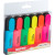 photo-Surligneurs - 6 couleurs - Pointe biseautée - Bureau - Scolaire - Kores
