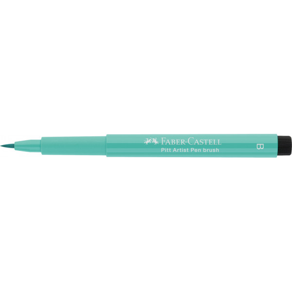 photo-Feutre à dessin - Pointe pinceau - Vert phtalo - Pitt Artist - Faber-Castell