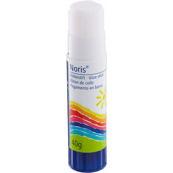 Bâton de colle - Blanche - Tube de 40g - Papier et carton - Scolaire - Staedtler