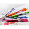 14 stylos roller - G-2 - Pilot - Encre gel - Pointe moyenne - Assortiment