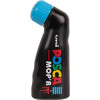 photo-Marqueur - POSCA - MOP'R - Bleu clair - Pointe ronde XXL - 3 à 19 mm - Tous supports