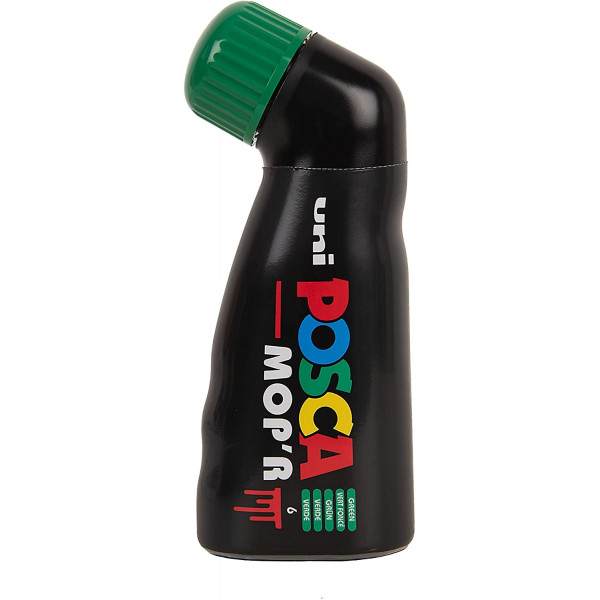 photo-Marqueur - POSCA - MOP'R - Vert foncé - Pointe ronde XXL - 3 à 19 mm - Tous supports