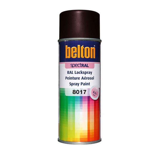 Bombe de peinture Belton Spectral RAL 8017 Brun chocolat mat 400ml | Surdiscount