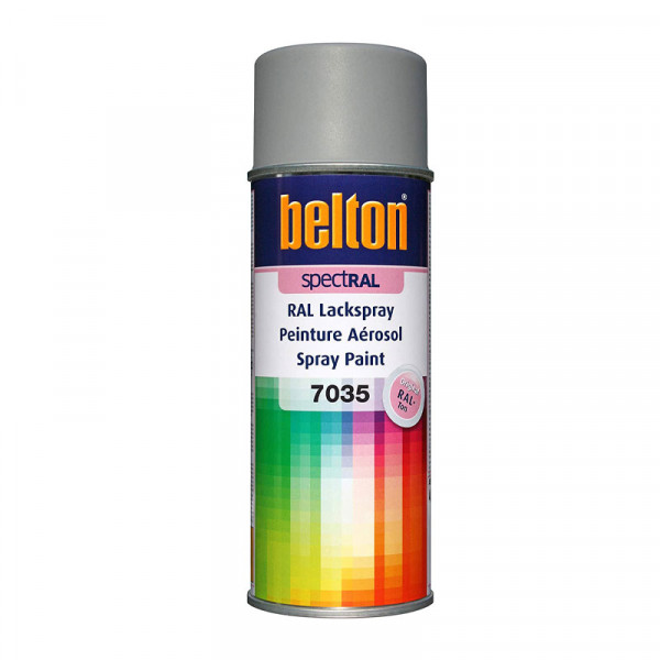 Bombe de peinture Belton Spectral RAL 7035 Gris clair mat 400ml | Surdiscount