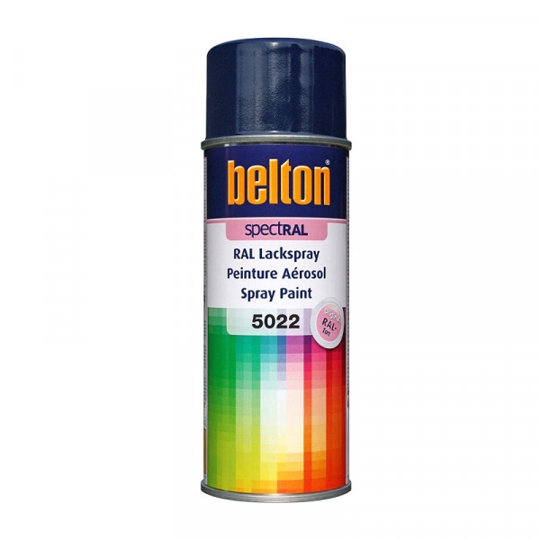 Bombe de peinture Belton Spectral RAL5022 bleu nuit 400ml | Surdiscount