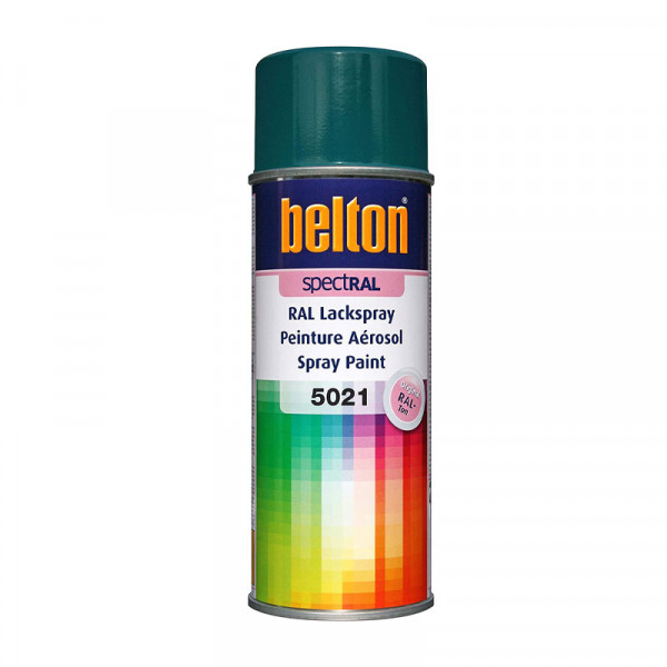 Bombe de peinture Belton Spectral RAL5021 bleu eau 400ml | Surdiscount