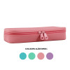Trousse - Scolaire - Rectangulaire - Silicone - Couleurs pastel - Apli
