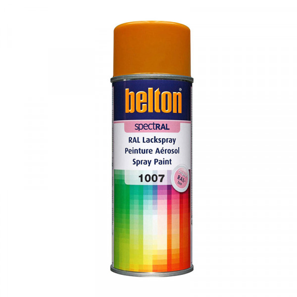 Bombe de peinture Belton Spectral RAL 1007 jaune narcisse 400ml | Surdiscount