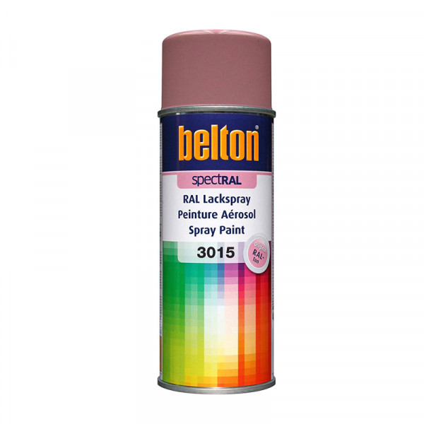 Bombe de peinture Belton Spectral RAL3015 rose clair 400ml | Surdiscount