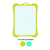 photo-Ardoise blanche - Effaçable - 2 faces - Brosse - Feutre effaçable - Maped