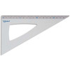 Equerre - Scolaire - 60° - Hypoténuse 21 cm - Aluminium - Maped