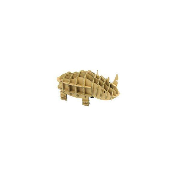 photo-Petit rhinocéros en carton - A assembler - CTOP