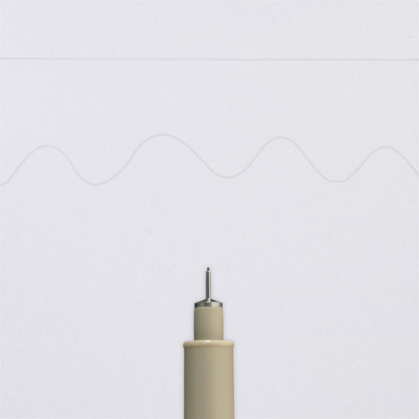Feutre - Gris clair - Pointe extra-fine - 0,20mm - Pigma Micron 005 - Sakura