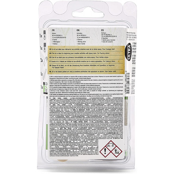 Kit découverte résine de glaçage - Gédéo - Pébéo - Biosourcée - Glaçage - 45 ml