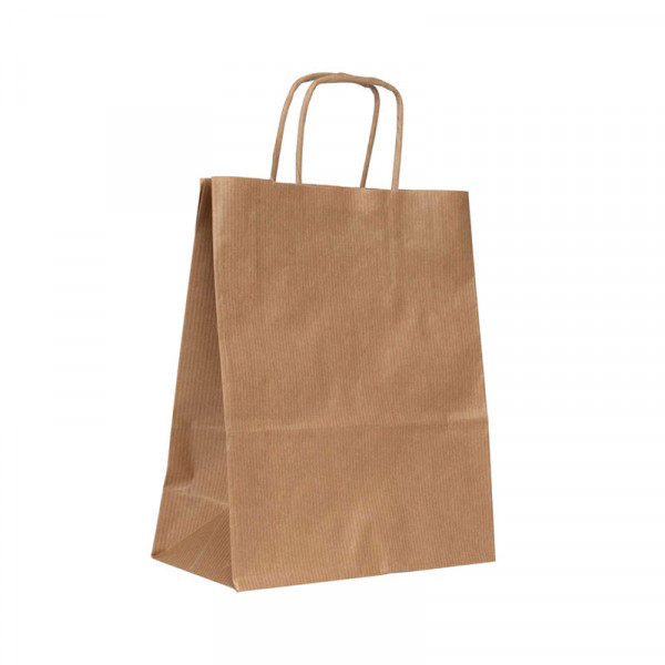 50 sacs kraft 24cm x 10cm x 32cm - Apli