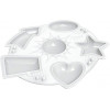 Palette de peinture - Plastique - 6 compartiments - Ronde - Maped