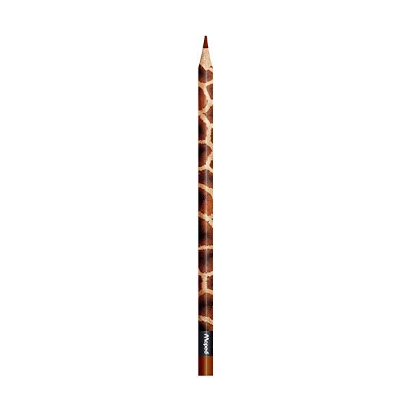 18 crayons de couleur - Assortiment - Color'Peps Animal - Maped