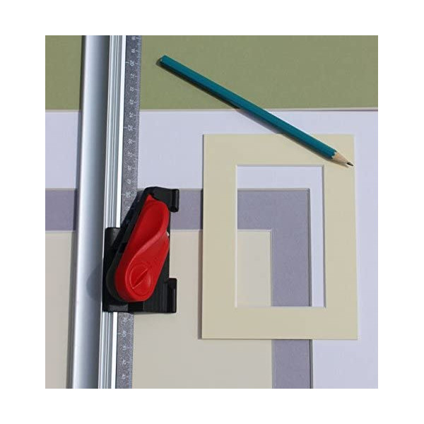 Kit pour l'encadrement - Règle de découpe - 60 cm - Aluminium - Maped