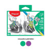 Etui de 10 cartes postales à colorier 10x15cm - Maped | Surdiscount