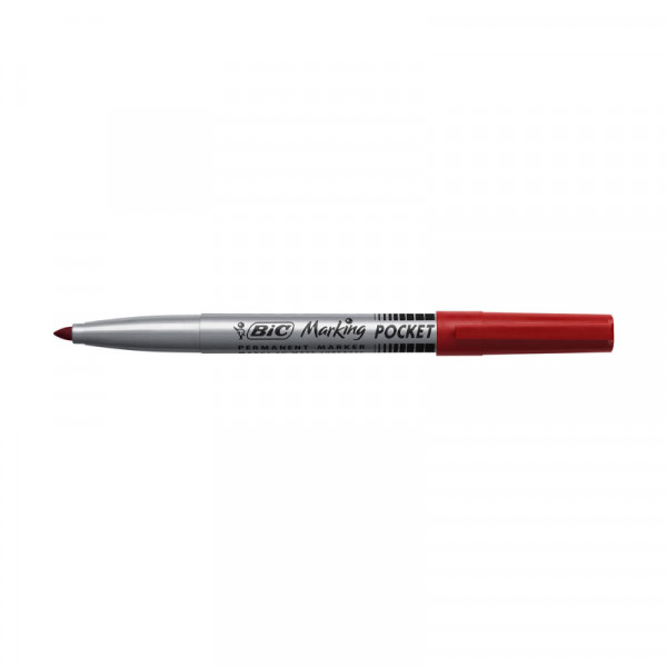 photo-Marqueur Permanent - Marking Pocket - Rouge - Bic