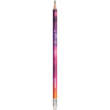 6 crayons graphite - Embout gomme - Mine HB - Cosmic Teens - Maped