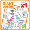 Mallette de coloriage - Feutres - Crayons de cire - Pour enfant - Color'Peps - Maped