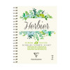 Carnet herbier à spirale A4 – 64 pages – Papier 180 g/m² – Clairefontaine