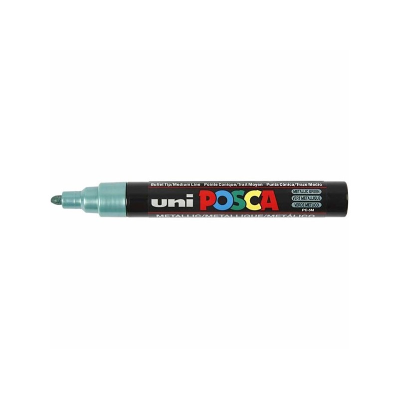 SET 8 POSCA POINTE OGIVE MÉTAL ASSORTIS PC5M - POSCA | à seulement 27,99 €