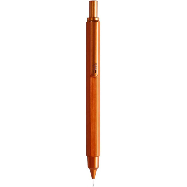 photo-Porte-mines - Orange - Rétractable - Mine 0,5mm - Rhodia - Collection scRipt