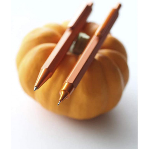 Porte-mines - Orange - Rétractable - Mine 0,5mm - Rhodia - Collection scRipt