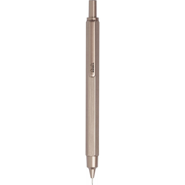 photo-Porte-mines - Bois de rose - Rétractable - Mine 0,5mm - Rhodia - Collection scRipt